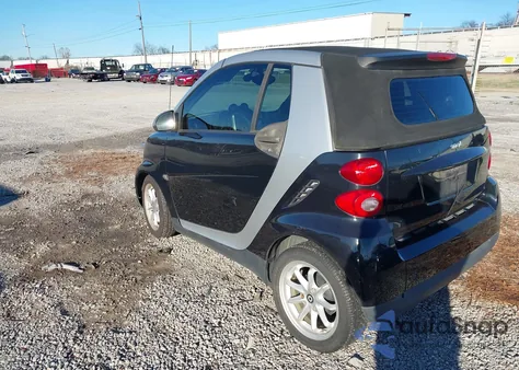 2009 Smart Fortwo Brabus/Passion из США, поврежденный, VIN WMEEK31X99K262647